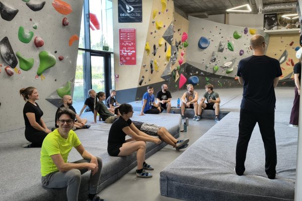 Sports Day 2026: Diador tried bouldering